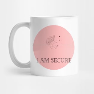 Affirmation Collection - I Am Secure (Rose) Mug